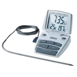 Thermomètre spécial four - alarme - minuteur