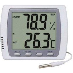Thermomètre hygromètre analogique Zoomed - JungleVet