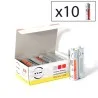 Boîte 10 piles alcalines LR06/AA 1.5V